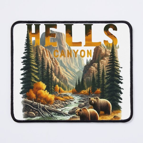 Item preview, Hells Canyon Snake River - Travel Art designed and sold by erkinmaddison.