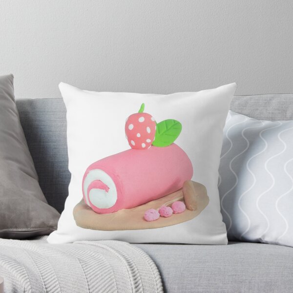 Item preview, Strawberry Cream Roll Clay Art designed and sold by MooBinArt.