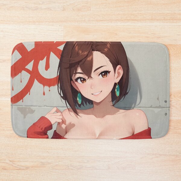 Item preview, Momo Ayase Dandadan Anime Girl Waifu Red Dress designed and sold by reinazenka.