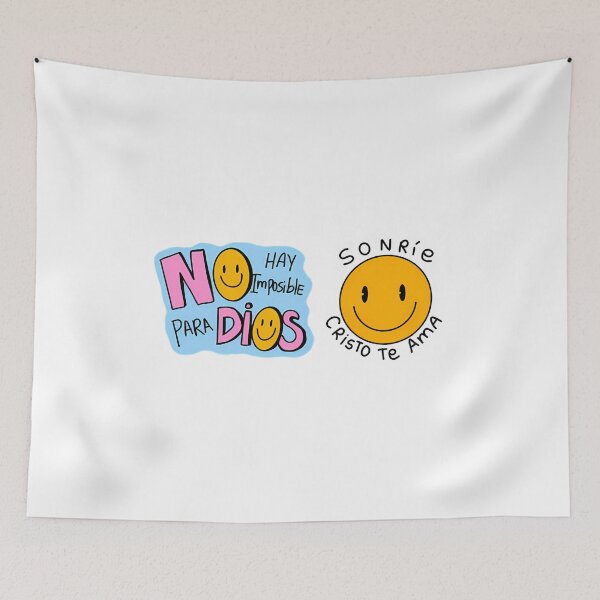 Item preview, No Hay Imposibles Para Dios Sonrie Cristo Te Ama designed and sold by GeneBCriderR.