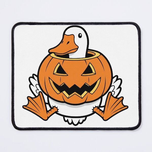 Item preview, Silly goose in Halloween pumpkin designed and sold by PattysNco.