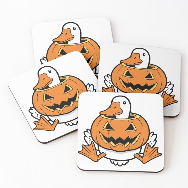 Item preview, Silly goose in Halloween pumpkin designed and sold by PattysNco.