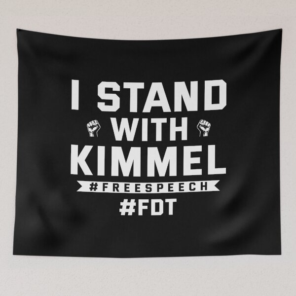 Item preview, I Stand With Kimmel Free Speech FDT designed and sold by EthosWear.