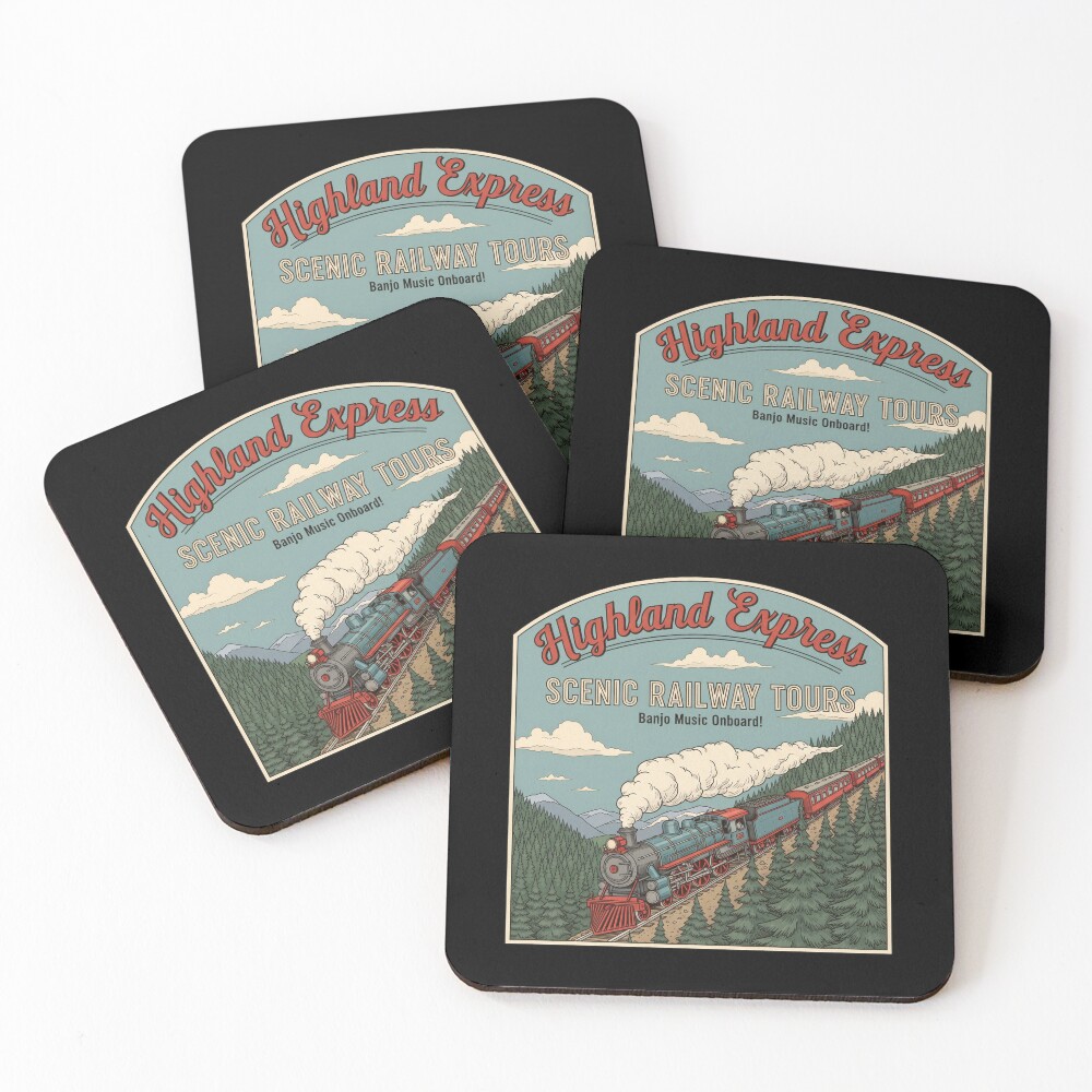 Item preview, Coasters (Set of 4) designed and sold by EdvvinStudios.