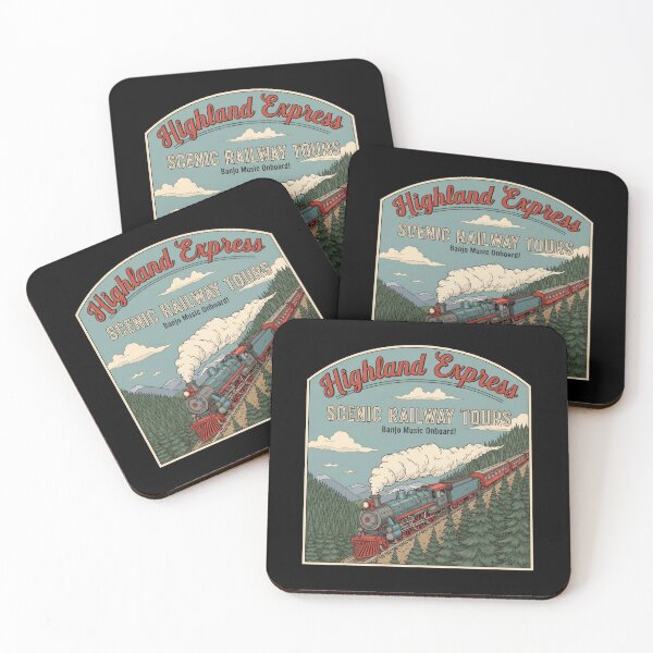 Item preview, Highland Express. Ride the Scenic Rails designed and sold by EdvvinStudios.