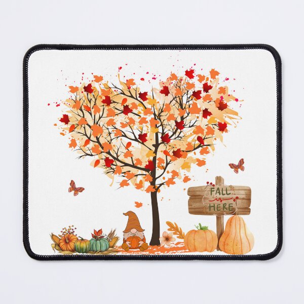 Item preview, Fall is Here – Autumn Trees, Colorful Pumpkins designed and sold by PerfectPrints4You.