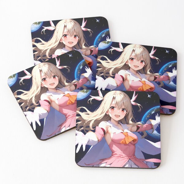 Item preview, Einzbern Illyasviel Fate Stay Night Anime Girl Cosmic Power designed and sold by earlobejerk.
