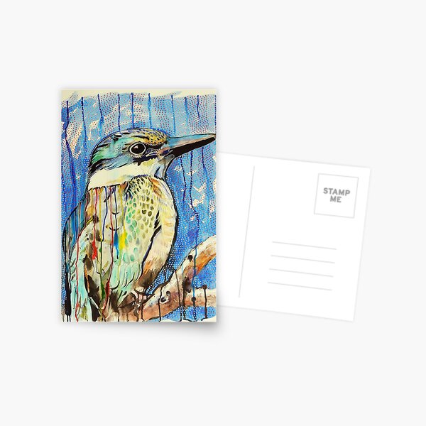 Sacred Kingfisher Postcard