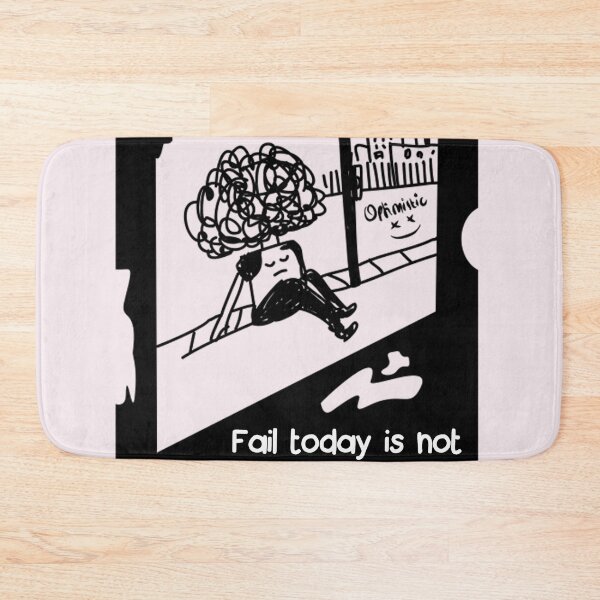 Item preview, Fail Today Is Not Fail Forever Quotes Resilience  designed and sold by Jaykioboer.