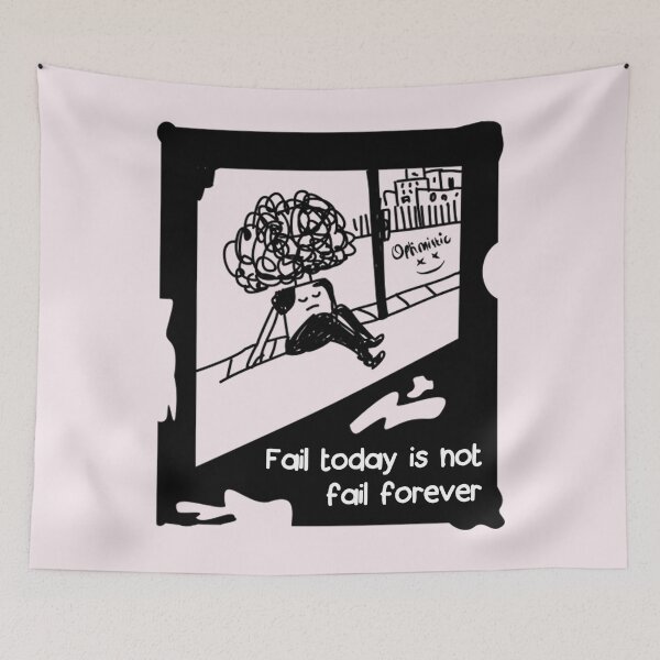 Item preview, Fail Today Is Not Fail Forever Quotes Resilience  designed and sold by Jaykioboer.