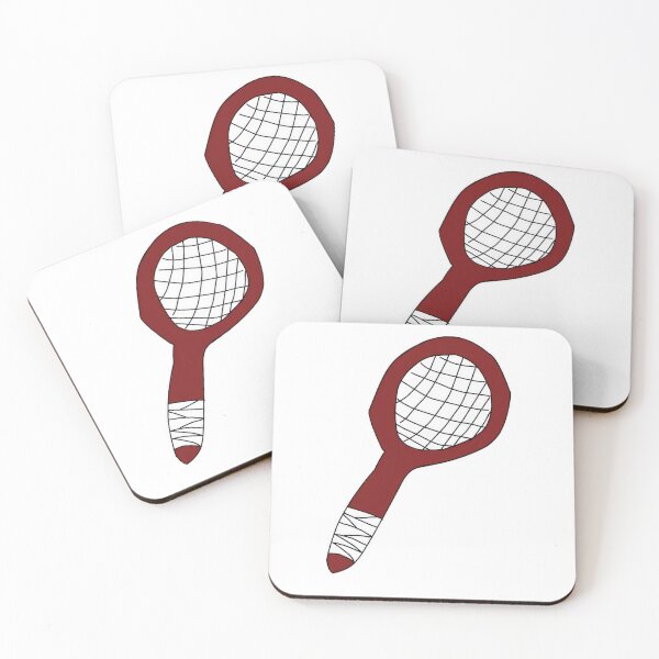 Item preview, Minimalist Tennis Racket Doodle designed and sold by MaxinesFlores.