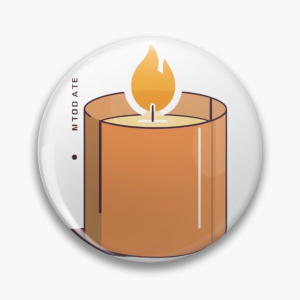 Item preview, Candle Minimal Illustration designed and sold by ShadyLotl.
