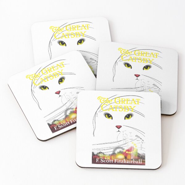 Item preview, The Great Catsby F Scoti Fitz hair ball designed and sold by ElizabHarris78.