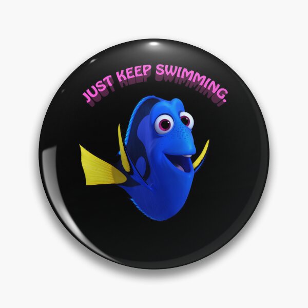 Item preview, Just Keep Swimming designed and sold by PALOMADECATUR.