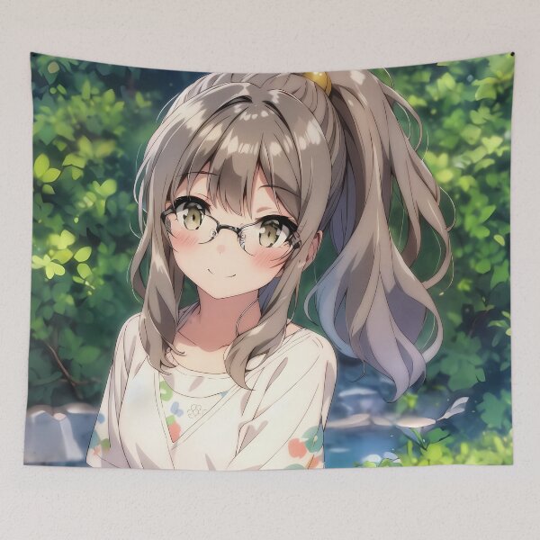 Item preview, Rio Futaba Bunny Girl Senpai Anime Girl Waifu Lovely Smile designed and sold by earlobejerk.