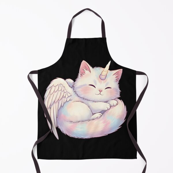 Item preview, Cute Pastel Winged Cat Unicorn – Kawaii Magical Kitten Illustration designed and sold by PreeCha Art & Co..
