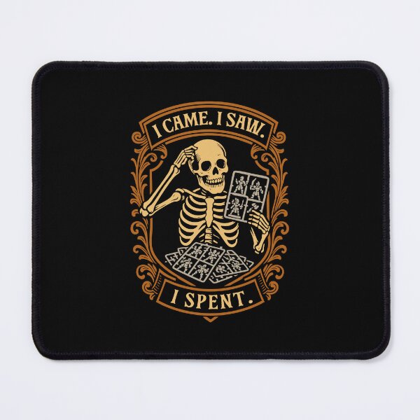 Item preview, I Came I Saw I Spent Funny Miniature Painter designed and sold by pixeptional.
