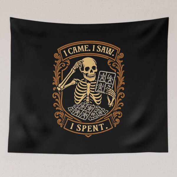 Item preview, I Came I Saw I Spent Funny Miniature Painter designed and sold by pixeptional.