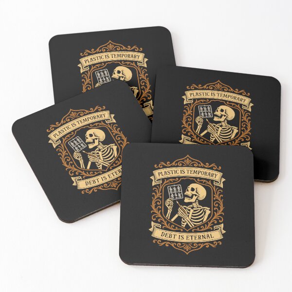 Item preview, Plastic is Temporary Debt is Eternal Funny Miniature Painter designed and sold by pixeptional.