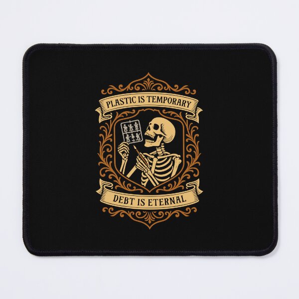 Item preview, Plastic is Temporary Debt is Eternal Funny Miniature Painter designed and sold by pixeptional.