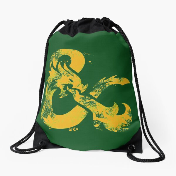 Dungeons and Dragons (Yellow) Drawstring Bag