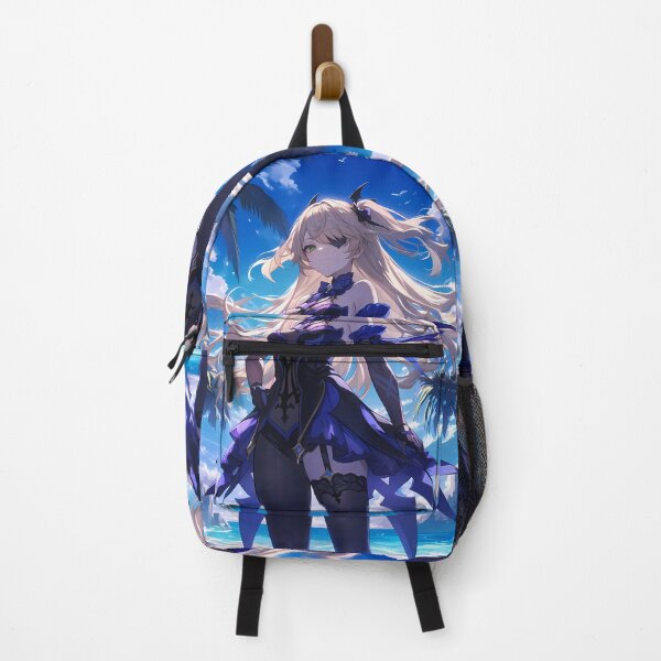 Item preview, Fischl Genshin Impact Anime Girl Of Night Sky Dark Fantasy Elegance designed and sold by earlobejerk.