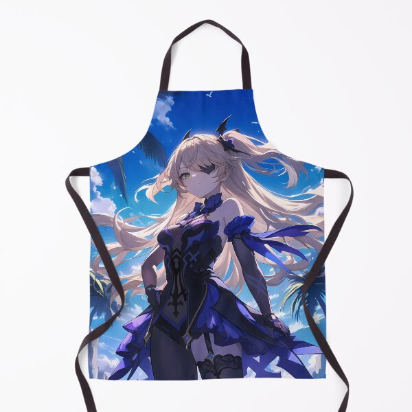 Item preview, Fischl Genshin Impact Anime Girl Of Night Sky Dark Fantasy Elegance designed and sold by earlobejerk.