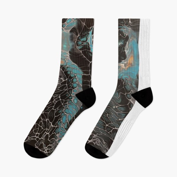 Item preview, Turquoise nets in the night designed and sold by EtherShadeArt.