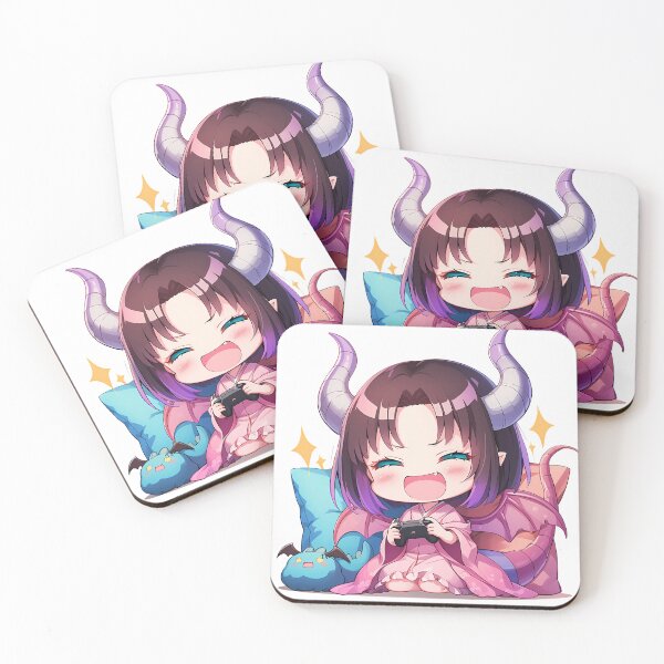 Item preview, Elma Miss Kobayashi Dragon Maid Cute Chibi Playing Video Game Anime Girl designed and sold by earlobejerk.