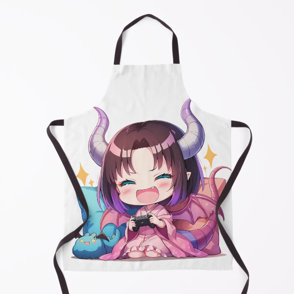 Item preview, Elma Miss Kobayashi Dragon Maid Cute Chibi Playing Video Game Anime Girl designed and sold by earlobejerk.