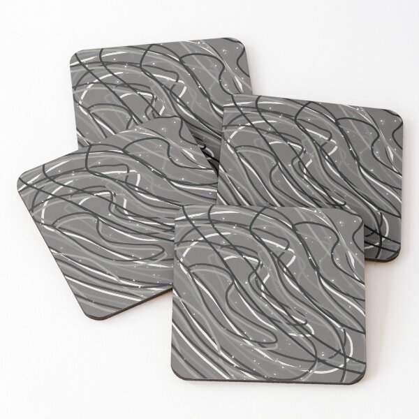 Item preview, Abstract Brush Strokes – Modern Minimalistic White Design designed and sold by Furkan Al-Gburi.