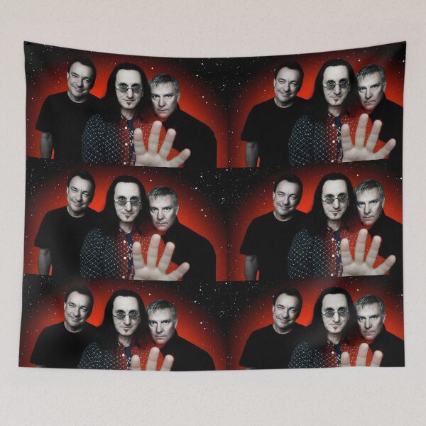 Item preview, Rush – Cosmic Rock Legends Portrait Artwork designed and sold by MichaelLovell92.