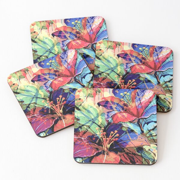 Item preview, Lilies in Garden designed and sold by ViaARTfactory.