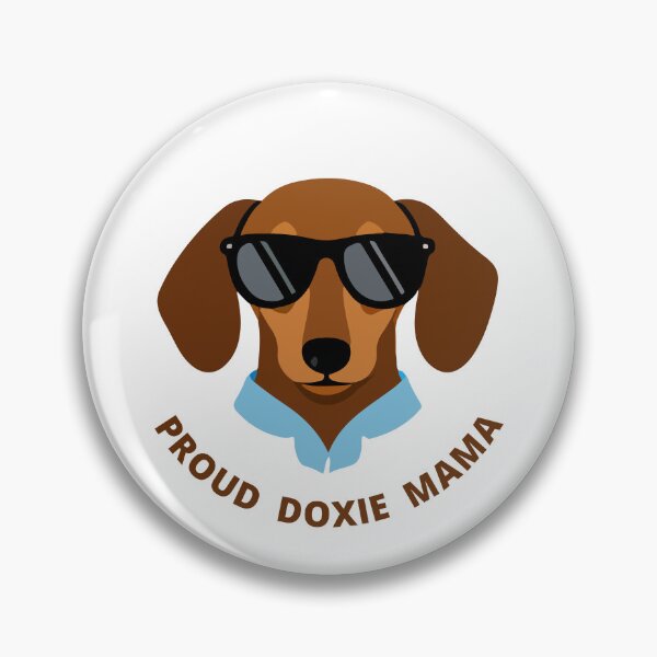 Item preview, Proud Doxie Mama | Cool Dachshund Sunglasses Art | Dog Lover Gift designed and sold by pick-o-print.