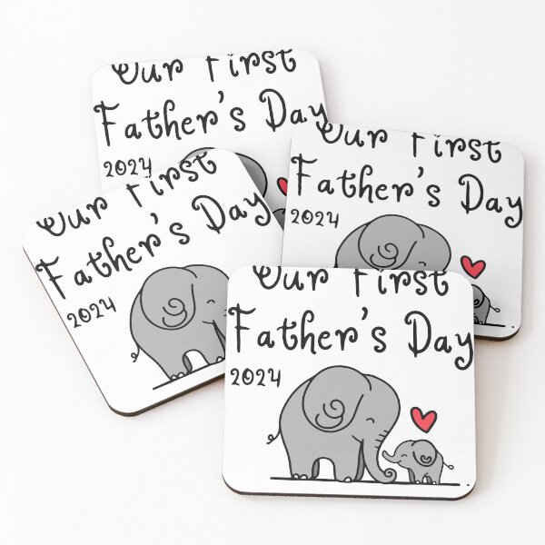 Item preview, Our First Father’s Day – Special Gift for New Dads designed and sold by aiiweis102.