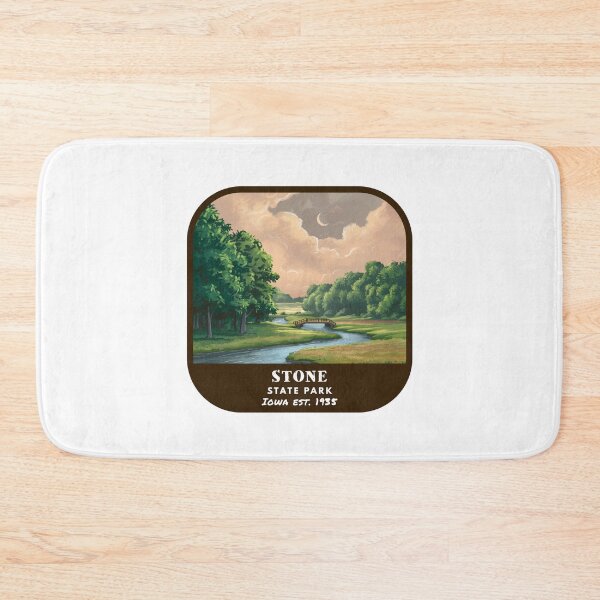 Item preview, Vintage Stone State Park (Iowa State Park) designed and sold by RabbitK.