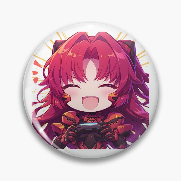 Item preview, Sumika Kagami Muv Luv Alternative Cute Chibi Playing Video Game Anime Girl designed and sold by earlobejerk.