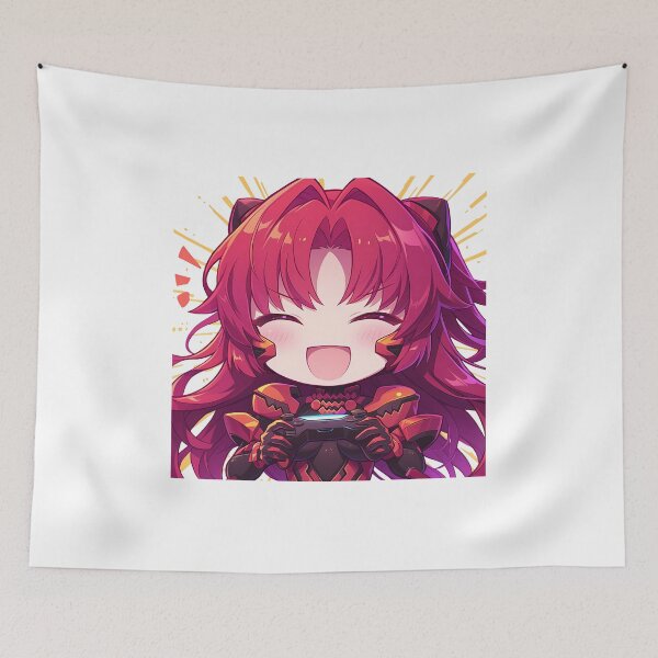 Item preview, Sumika Kagami Muv Luv Alternative Cute Chibi Playing Video Game Anime Girl designed and sold by earlobejerk.