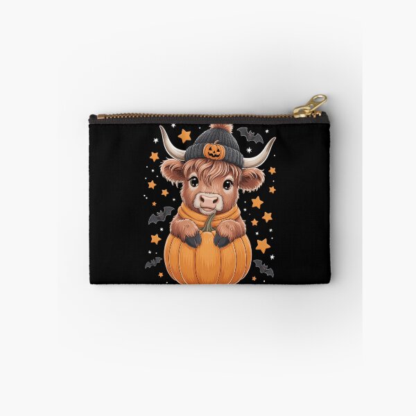 Item preview, Halloween Highland Cow Pumpkin Fall Cow Thanksgiving designed and sold by brynatshop.