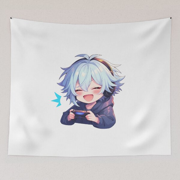 Item preview, IDOLiSH Tamaki Yotsuba IDOLiSH7 Cute Chibi Playing Video Game Anime designed and sold by earlobejerk.