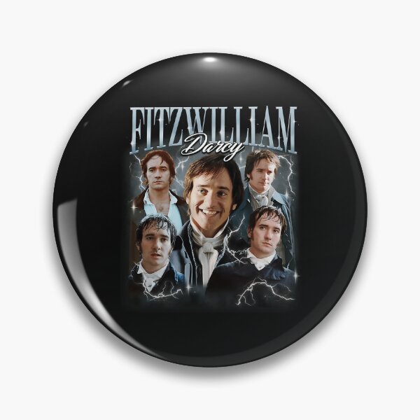 Item preview, Fitzwilliam Darcy Pride  Prejudice Retro Movies designed and sold by BradleyBrink.