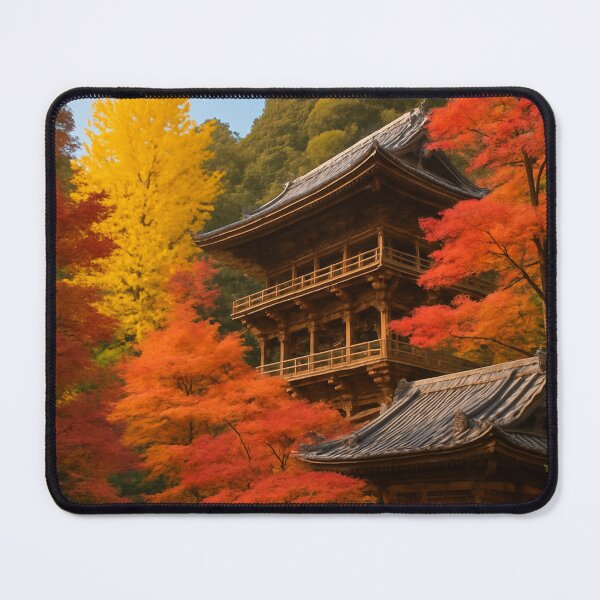 Item preview, Autumn Glory – Inspired by Engyoji Temple, Hyogo, Japan designed and sold by NihonKamonScape.