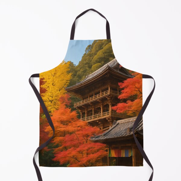 Item preview, Autumn Glory – Inspired by Engyoji Temple, Hyogo, Japan designed and sold by NihonKamonScape.