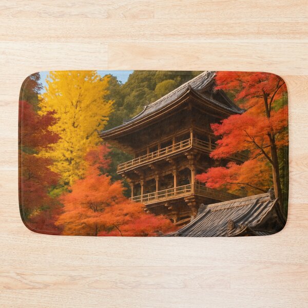 Item preview, Autumn Glory – Inspired by Engyoji Temple, Hyogo, Japan designed and sold by NihonKamonScape.