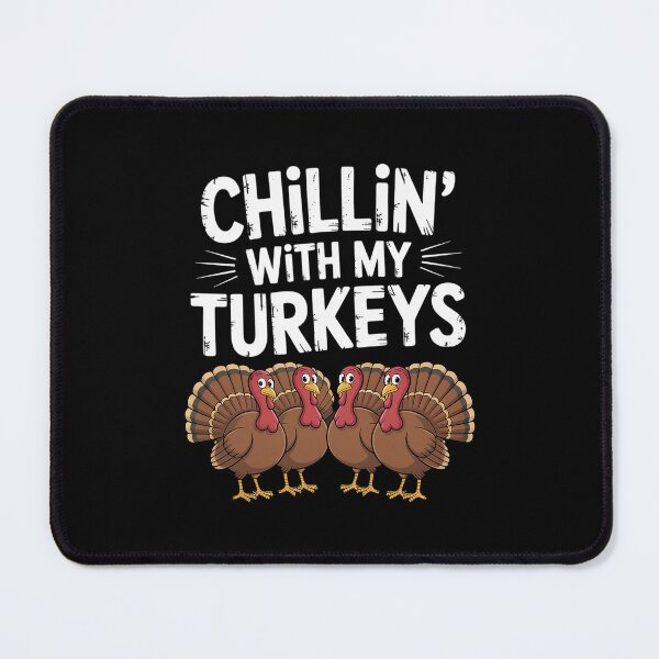 Item preview, Chillin With My Turkeys Thanksgiving Family designed and sold by brynatshop.