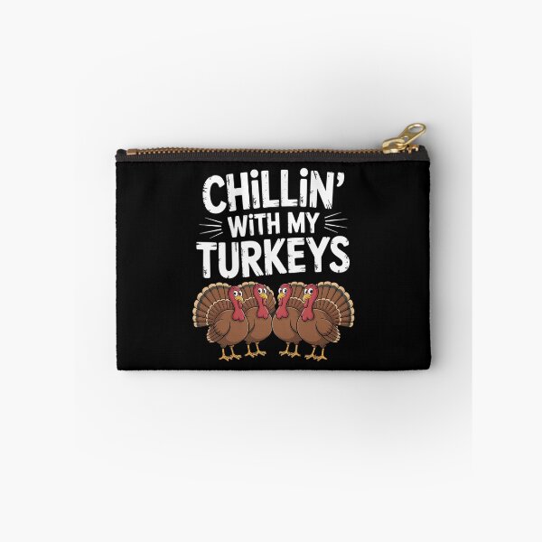 Item preview, Chillin With My Turkeys Thanksgiving Family designed and sold by brynatshop.