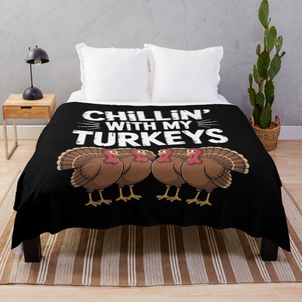 Item preview, Chillin With My Turkeys Thanksgiving Family designed and sold by brynatshop.