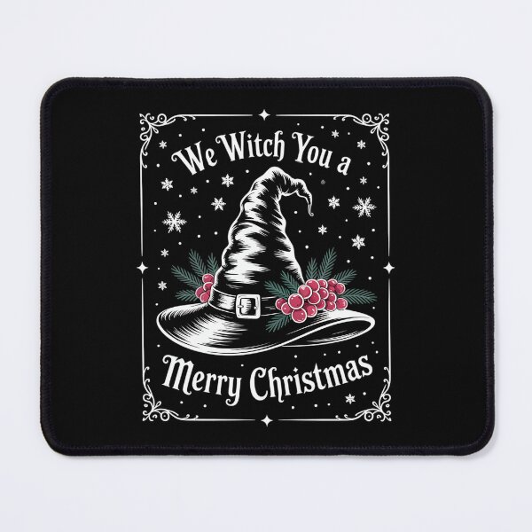 Item preview, We Witch You A Merry Christmas Witch Hat Halloween Christmas designed and sold by brynatshop.