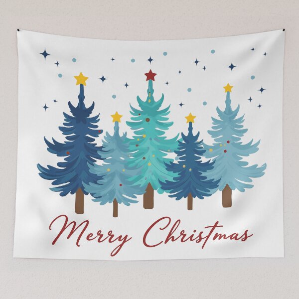 Item preview, Merry Christmas, Christmas Tree, Vintage Christmas, Classic Christmas , Tis the Season, Xmas Holiday, Merry and Bright designed and sold by OctonoteStudio.