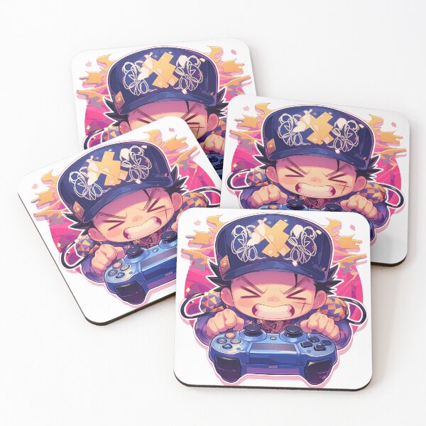 Item preview, Saichi Sugimoto Golden Kamuy Anime Boy Cute Chibi Playing Video Game designed and sold by earlobejerk.